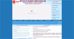 Desktop Screenshot of iaseuniversity.org.in